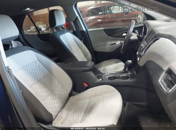 3GNAXSEV7LS630425 2020 CHEVROLET EQUINOX Dark Blue VIN sticker view
