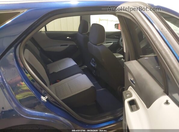 3GNAXSEV7NS159248 2022 CHEVROLET EQUINOX Blue Widok naklejki z numerem VIN