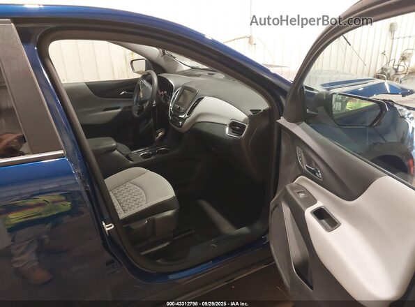 3GNAXSEV7NS159248 2022 CHEVROLET EQUINOX Blue Widok wnętrza z przodu