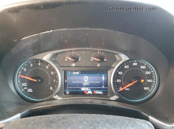 3GNAXTEVXLS593201 2020 CHEVROLET EQUINOX Gray Սարքավորումների վահանակի տեսք
