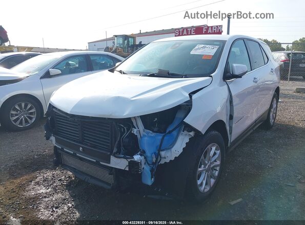 3GNAXUEV8LS523248 2020 CHEVROLET EQUINOX White წინა მარცხენა ხედი სამი მეოთხედიდან