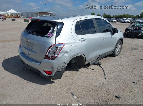 3GNCJKSB1LL231587 2020 CHEVROLET TRAX Silver Rear right