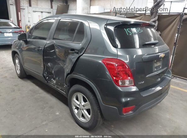 3GNCJKSB2LL204561 2020 CHEVROLET TRAX Gray Trasero izquierdo