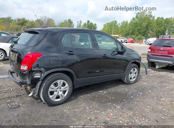 3GNCJKSB5JL228737 2018 CHEVROLET TRAX Black 