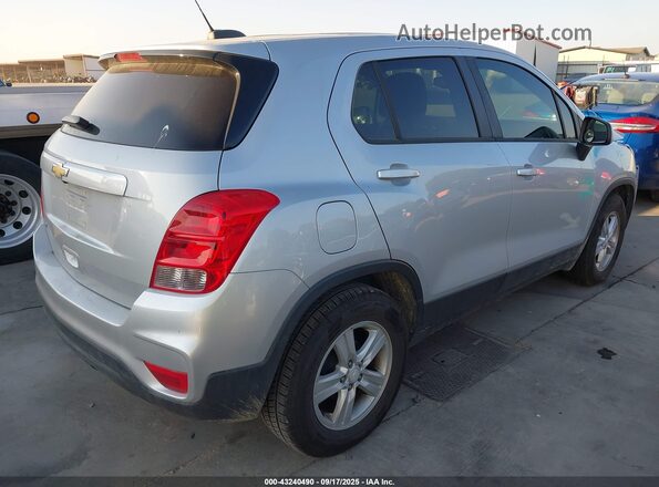 3GNCJKSB5LL184693 2020 CHEVROLET TRAX Silver Tył prawy