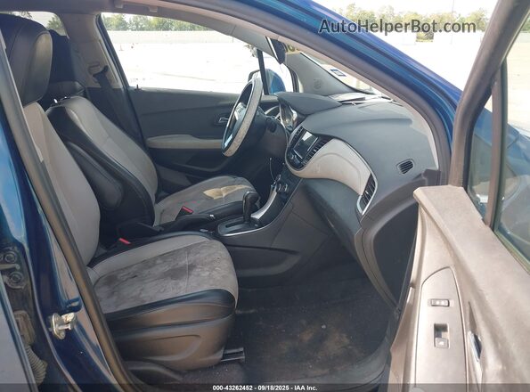 3GNCJLSB0KL280011 2019 CHEVROLET TRAX Blue წინა სალონის ხედი