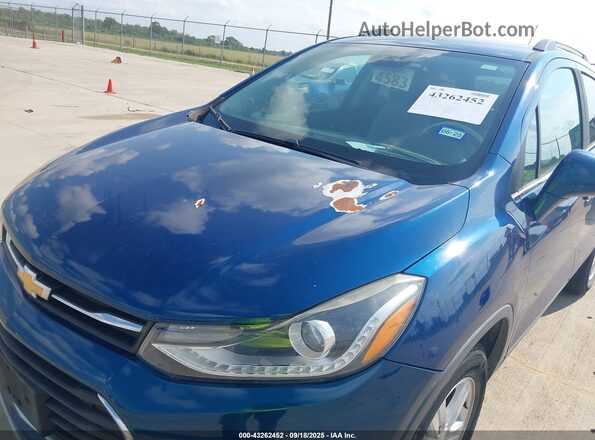 3GNCJLSB0KL280011 2019 CHEVROLET TRAX Blue წინა ხედი
