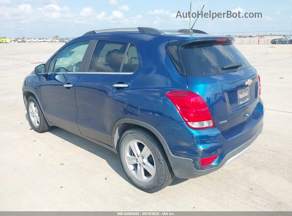 3GNCJLSB0KL280011 2019 CHEVROLET TRAX Blue უკანა მარცხენა