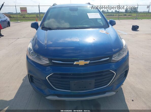 3GNCJLSB0KL280011 2019 CHEVROLET TRAX Blue ხელსაწყოთა პანელის ხედი