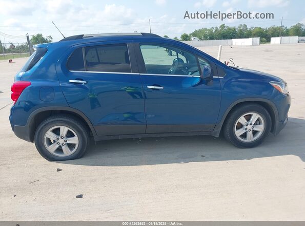 3GNCJLSB0KL280011 2019 CHEVROLET TRAX Blue უკანა სალონის ხედი
