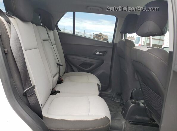 3GNCJLSB7LL200222 2020 CHEVROLET TRAX White Вид задньої частини салону
