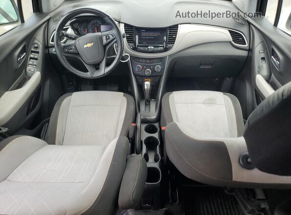 3GNCJLSB7LL200222 2020 CHEVROLET TRAX White Вид панелі приладів