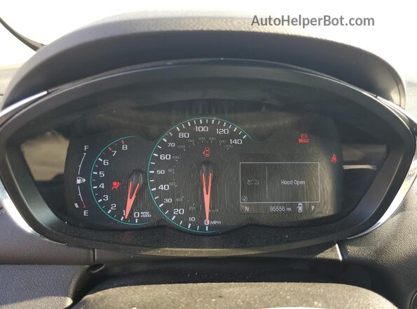 3GNCJLSB8LL113302 2020 CHEVROLET TRAX White Vista del cuadro de instrumentos