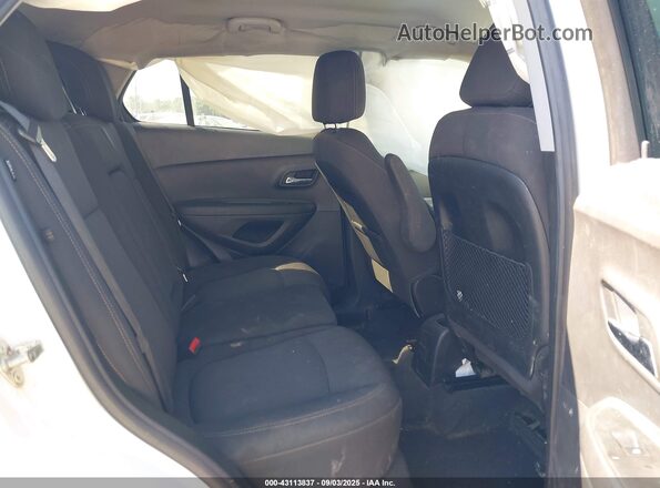 3GNCJLSBXLL143398 2020 CHEVROLET TRAX White Widok naklejki z numerem VIN