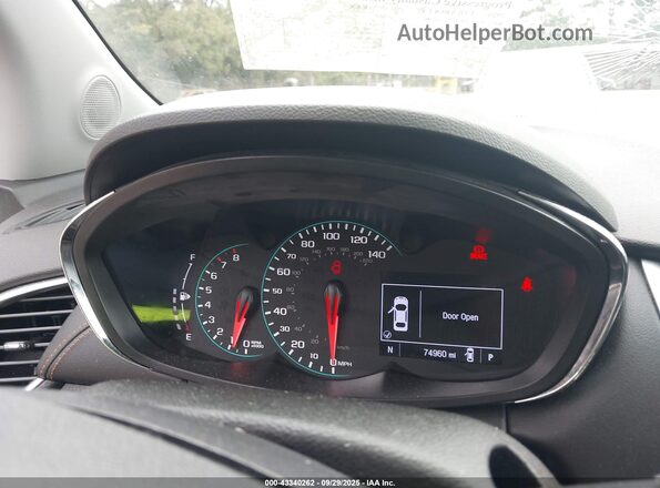 3GNCJMSB9LL161588 2020 CHEVROLET TRAX White Vista de los asientos traseros