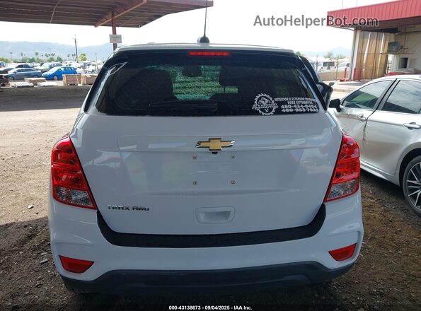 3GNCJNSB6LL135682 2020 CHEVROLET TRAX White 