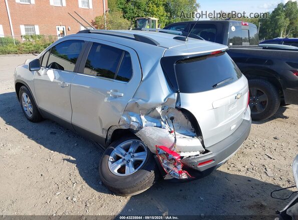 3GNCJPSB1GL241264 2016 CHEVROLET TRAX Silver Задня ліва чверть
