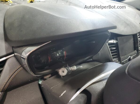 3GNCJPSB1LL132944 2020 CHEVROLET TRAX Gray Widok zestawu wskaźników