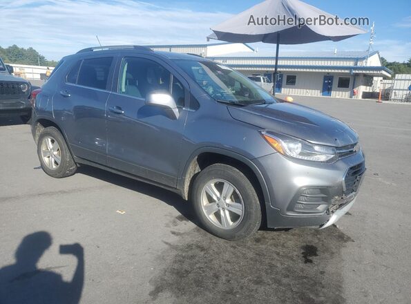 3GNCJPSB1LL296341 2020 CHEVROLET TRAX Gray Delantero derecho