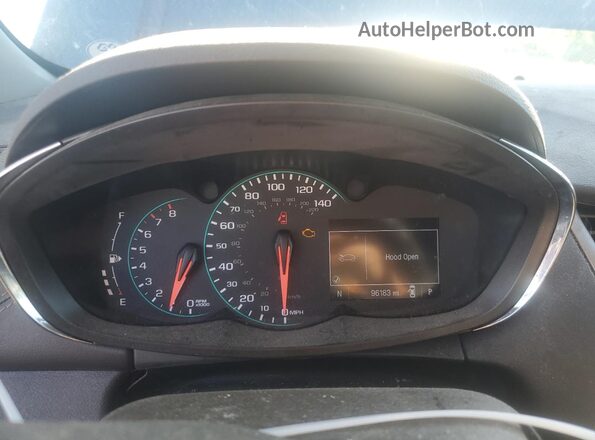 3GNCJPSB1LL296341 2020 CHEVROLET TRAX Gray Vista del cuadro de instrumentos