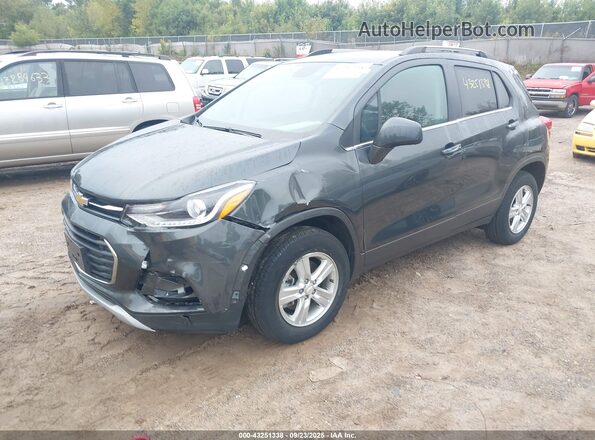 3GNCJPSB9LL198531 2020 CHEVROLET TRAX Gray Передня ліва чверть