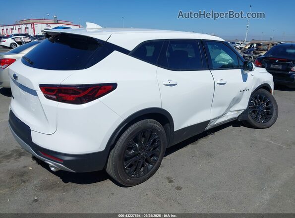 3GNKBCR40RS167465 2024 CHEVROLET BLAZER White Rear right