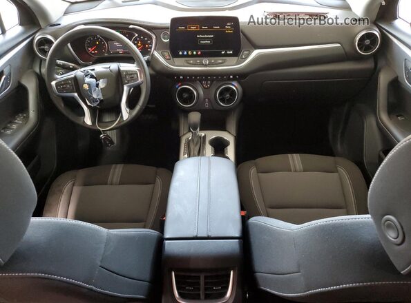 3GNKBCR40SS188936 2025 CHEVROLET BLAZER Gray Առջևի վահանակի տեսք