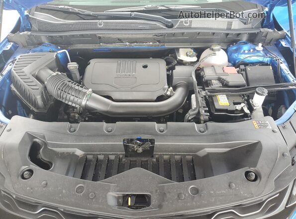 3GNKBCR44SS119120 2025 CHEVROLET BLAZER Синий Вид подкапотного пространства