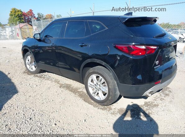 3GNKBCR49MS587315 2021 CHEVROLET BLAZER Black Rear left