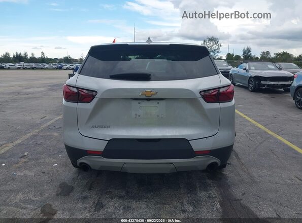 3GNKBCR49NS157768 2022 CHEVROLET BLAZER Silver 