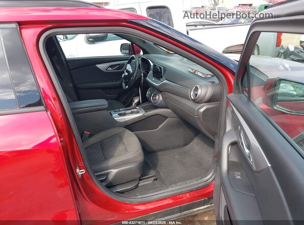 3GNKBCRS0MS505759 2021 CHEVROLET BLAZER Red Vista interior delantera