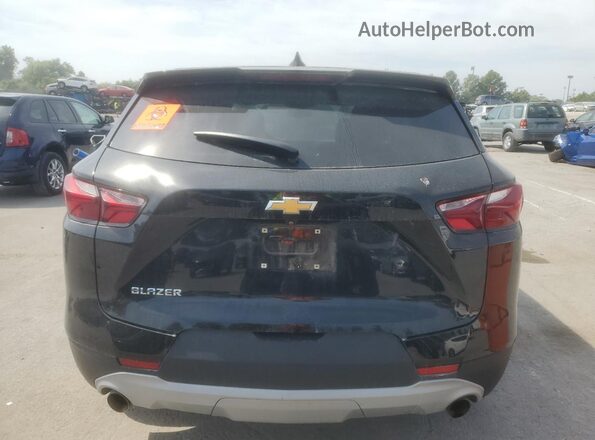 3GNKBCRS2LS635587 2020 CHEVROLET BLAZER Black Rear view