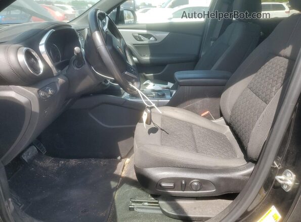 3GNKBCRS2LS635587 2020 CHEVROLET BLAZER Black Front interior view