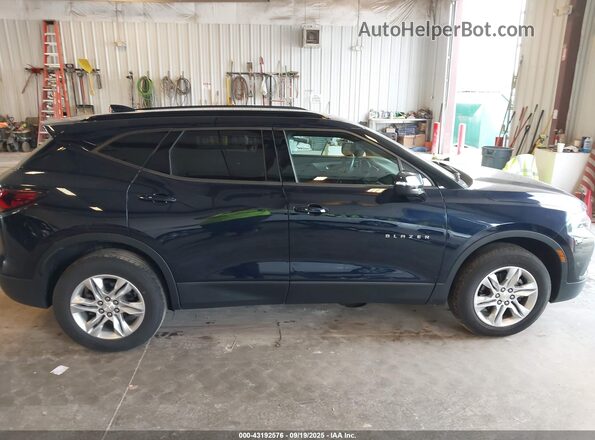 3GNKBCRS3LS606244 2020 CHEVROLET BLAZER Dark Blue Vista interior trasera