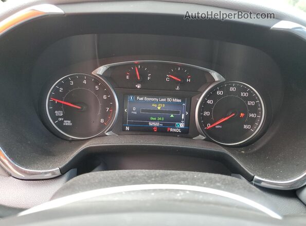 3GNKBCRS7LS677060 2020 CHEVROLET BLAZER Белый Вид щитка приборов
