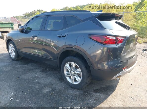 3GNKBCRS8MS518355 2021 CHEVROLET BLAZER Gray Հետևի ձախ