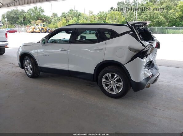 3GNKBCRS9LS611514 2020 CHEVROLET BLAZER White Rear left