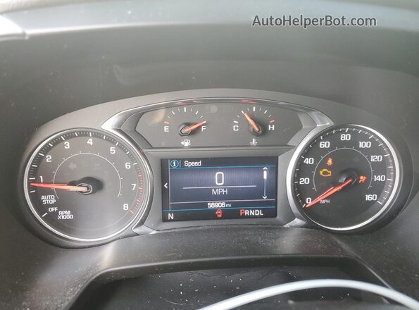 3GNKBDR43LS698379 2020 CHEVROLET BLAZER White Սարքավորումների վահանակի տեսք