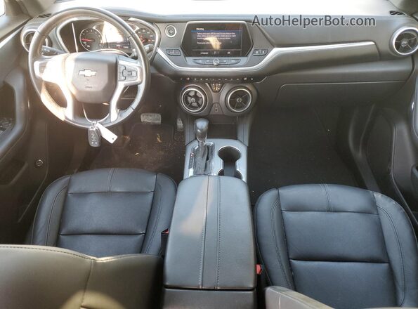 3GNKBDR43LS698379 2020 CHEVROLET BLAZER White Առջևի վահանակի տեսք