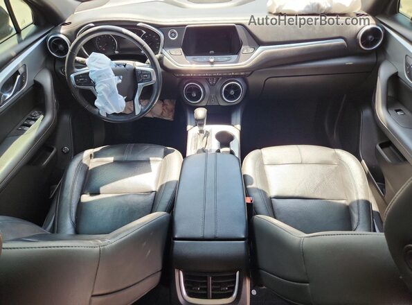 3GNKBDRS5LS533545 2020 CHEVROLET BLAZER Black Dashboard view