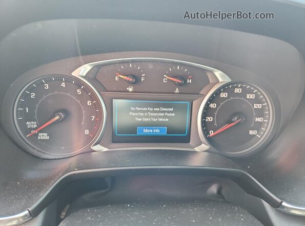 3GNKBDRS5LS533545 2020 CHEVROLET BLAZER Black Instrument cluster view