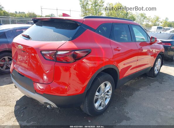 3GNKBDRS7LS678814 2020 CHEVROLET BLAZER Red Trasero derecho