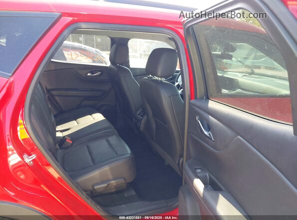 3GNKBDRS7LS678814 2020 CHEVROLET BLAZER Red Vista de la etiqueta del VIN