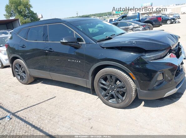 3GNKBDRSXKS690812 2019 CHEVROLET BLAZER Black Vista interior trasera