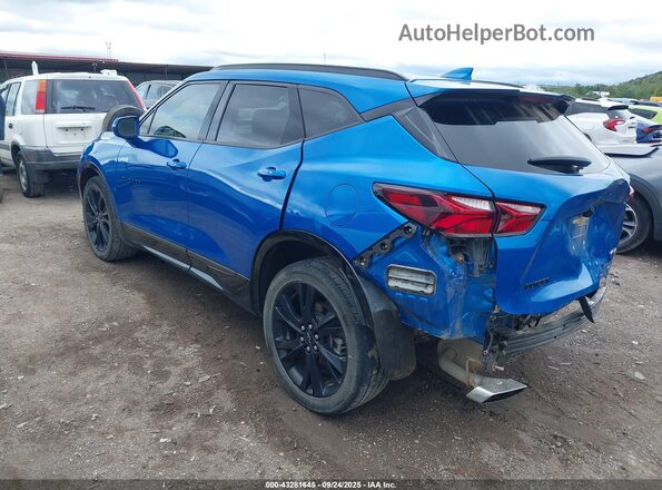 3GNKBERS0LS625510 2020 CHEVROLET BLAZER Blue Rear left
