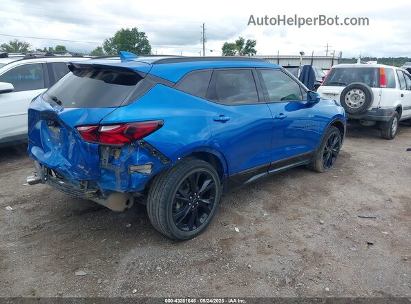 3GNKBERS0LS625510 2020 CHEVROLET BLAZER Blue Rear right