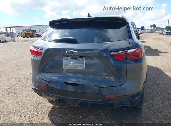 3GNKBERS1MS568090 2021 CHEVROLET BLAZER Gray 