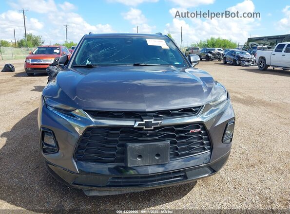 3GNKBERS1MS568090 2021 CHEVROLET BLAZER Gray Սարքավորումների վահանակի տեսք