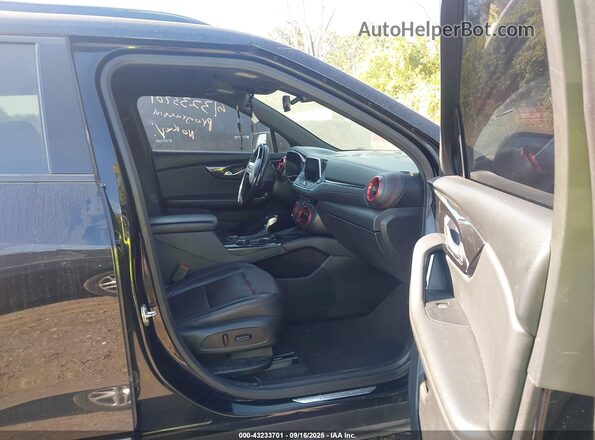 3GNKBERS2LS666057 2020 CHEVROLET BLAZER Black Front interior view