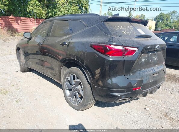 3GNKBERS2LS666057 2020 CHEVROLET BLAZER Black Rear left